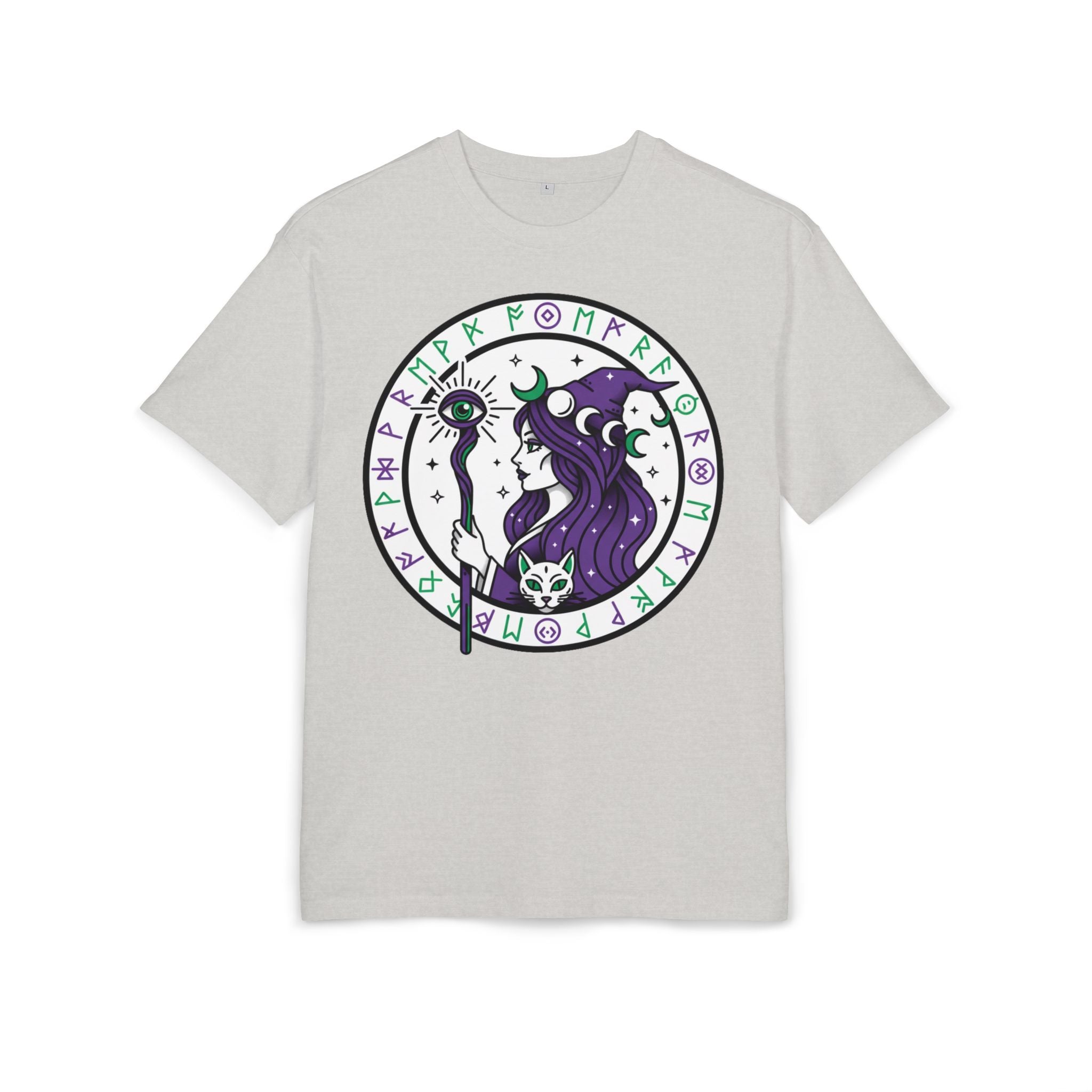 D78 Mystic Circle — Runic Witch T-shirt