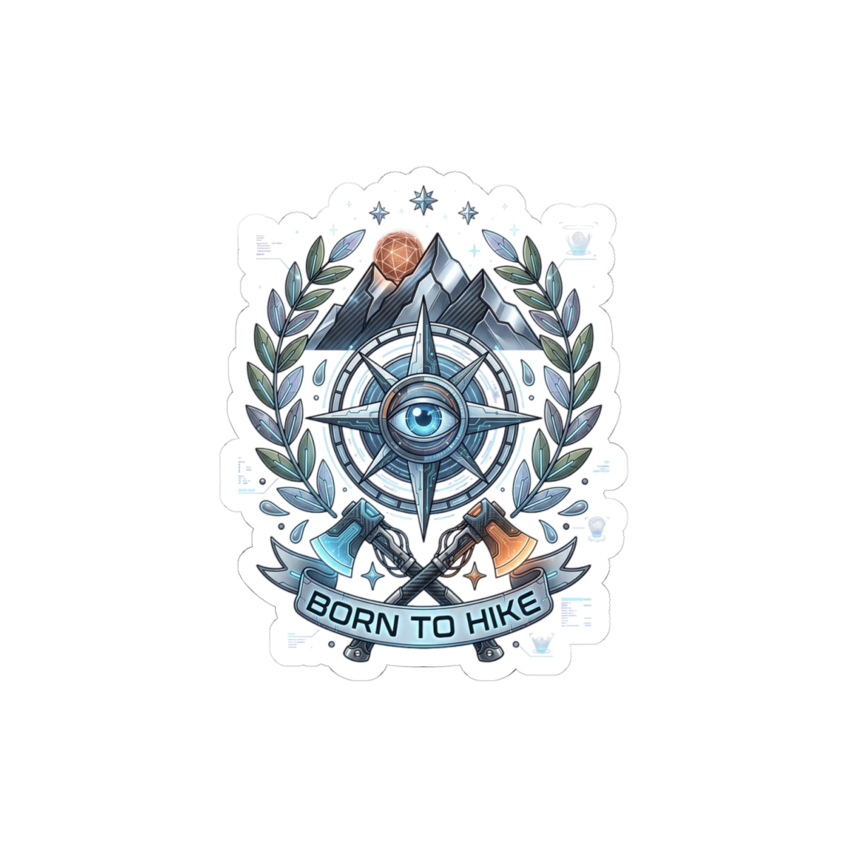 D78 Urban Nomad — Sticker badge
