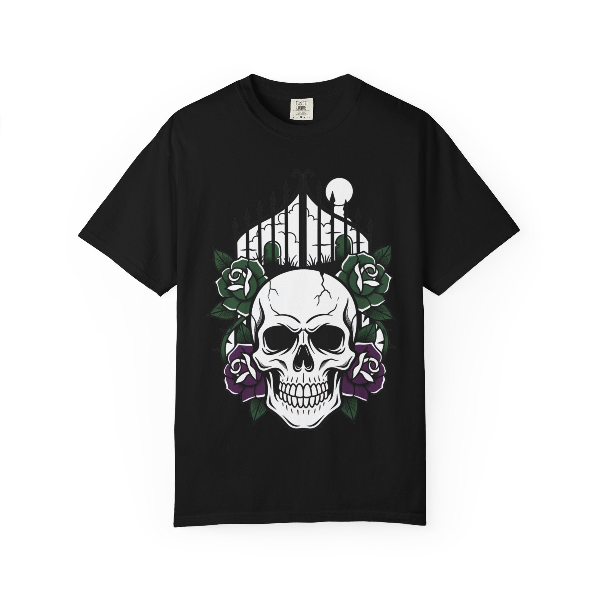 Skull & Rose Gate T-Shirt