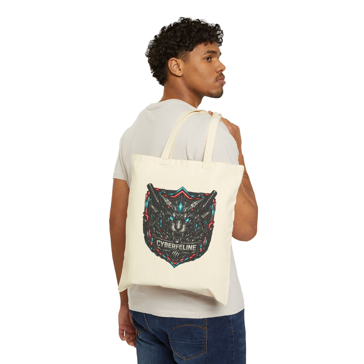 Tote bag coton minimaliste streetwear — D78 Essentials