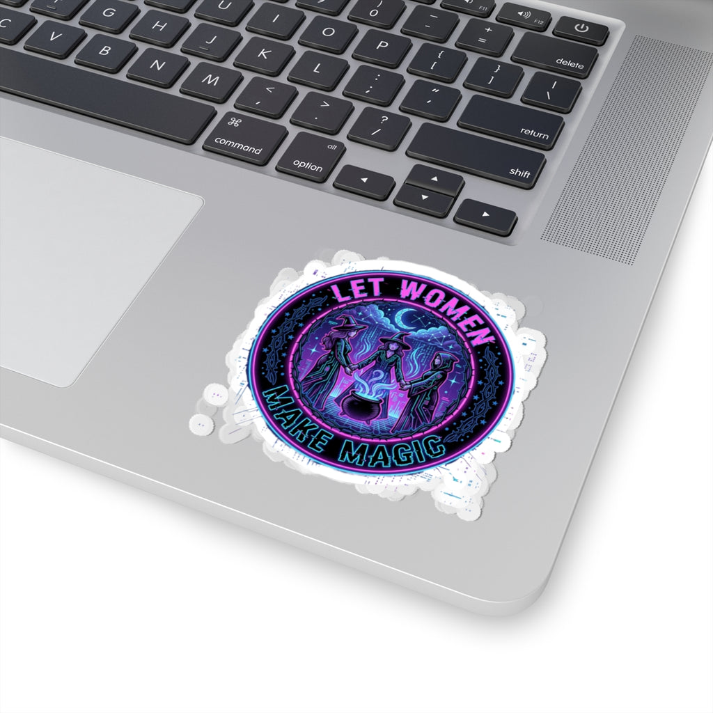 Let Women Make Magic Kiss-Cut Stickers | Feminist, Witchy, Empowerment