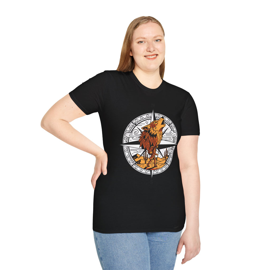 D78 Wolf Trail — T-shirt loup aventure