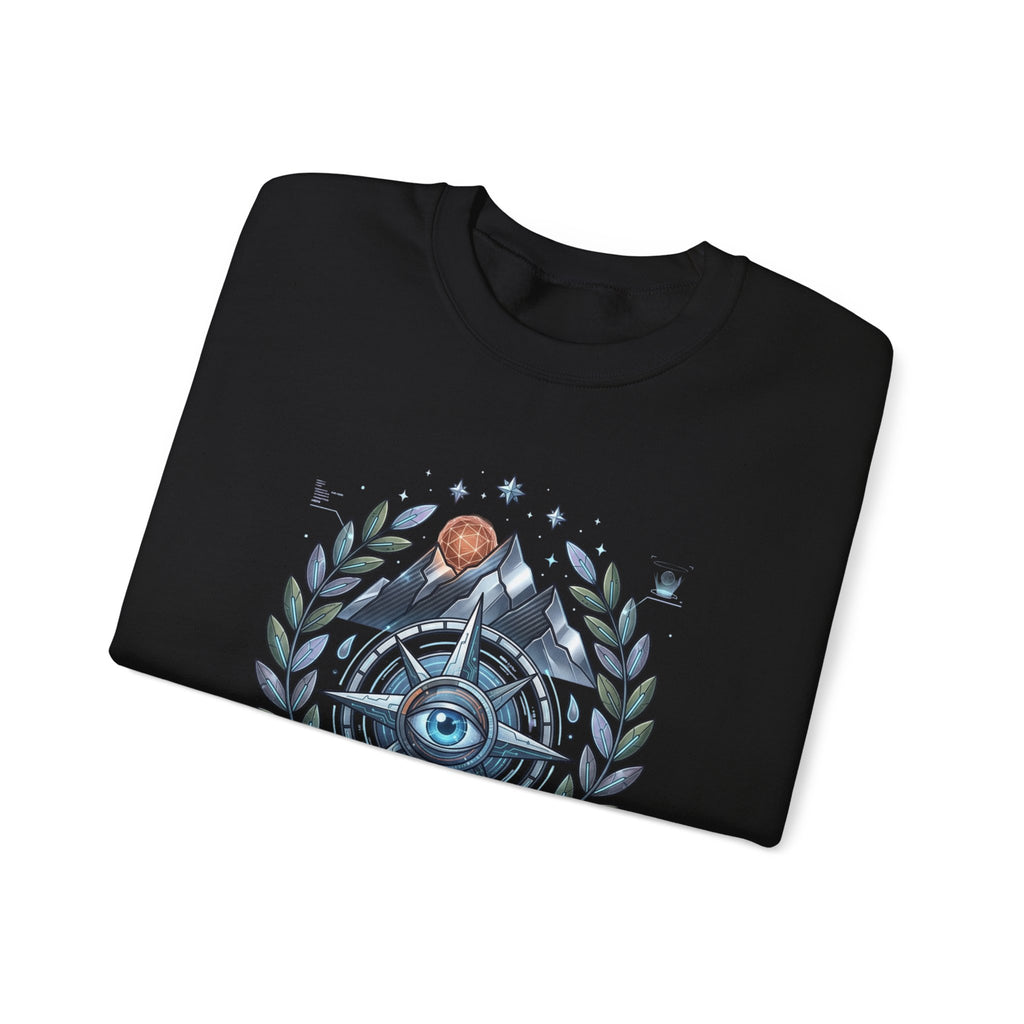 Sweat boussole aventure vintage — D78 Urban Nomad