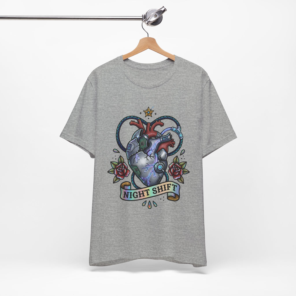 D78 Graveyard Shift — Anatomical T-shirt