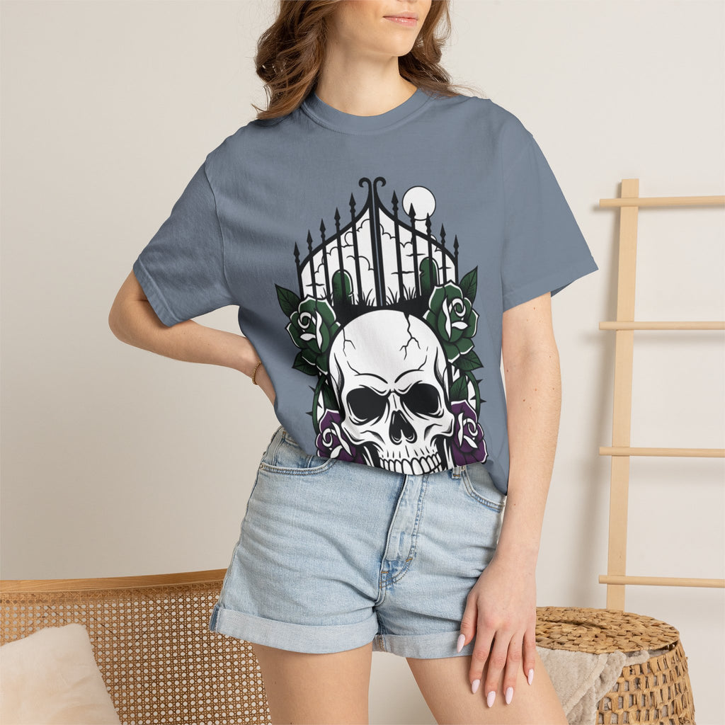 Skull & Rose Gate T-Shirt