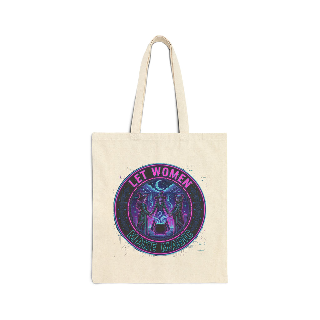 Tote bag sorcière mystique coton — D78 Witch District