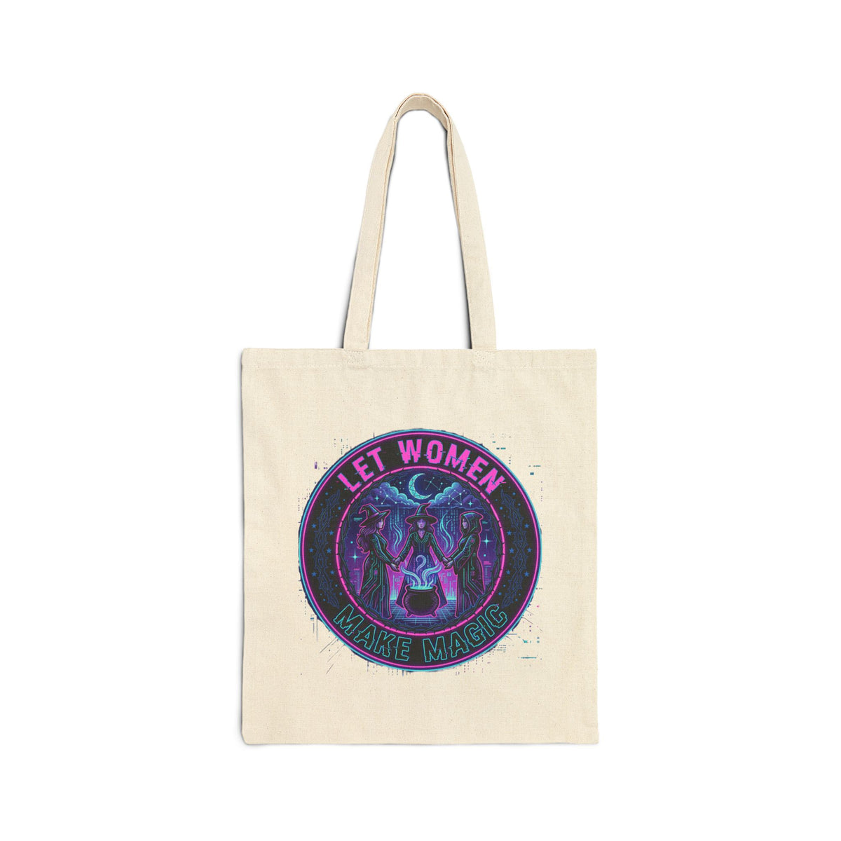 Tote bag sorcière mystique coton — D78 Witch District