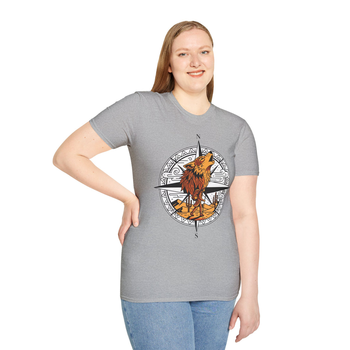 D78 Wolf Trail — T-shirt loup aventure