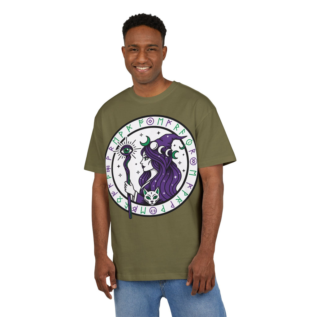 D78 Mystic Circle — Runic Witch T-shirt
