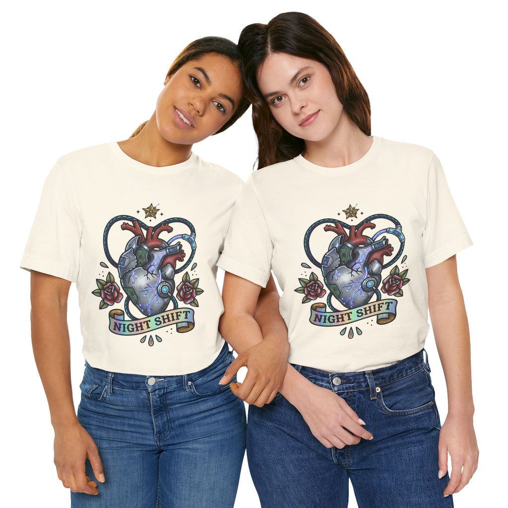 D78 Graveyard Shift — Anatomical T-shirt