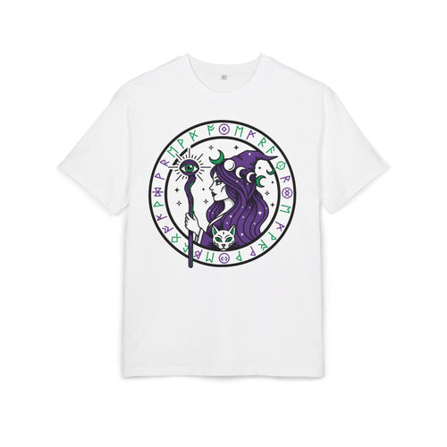 D78 Mystic Circle — Runic Witch T-shirt