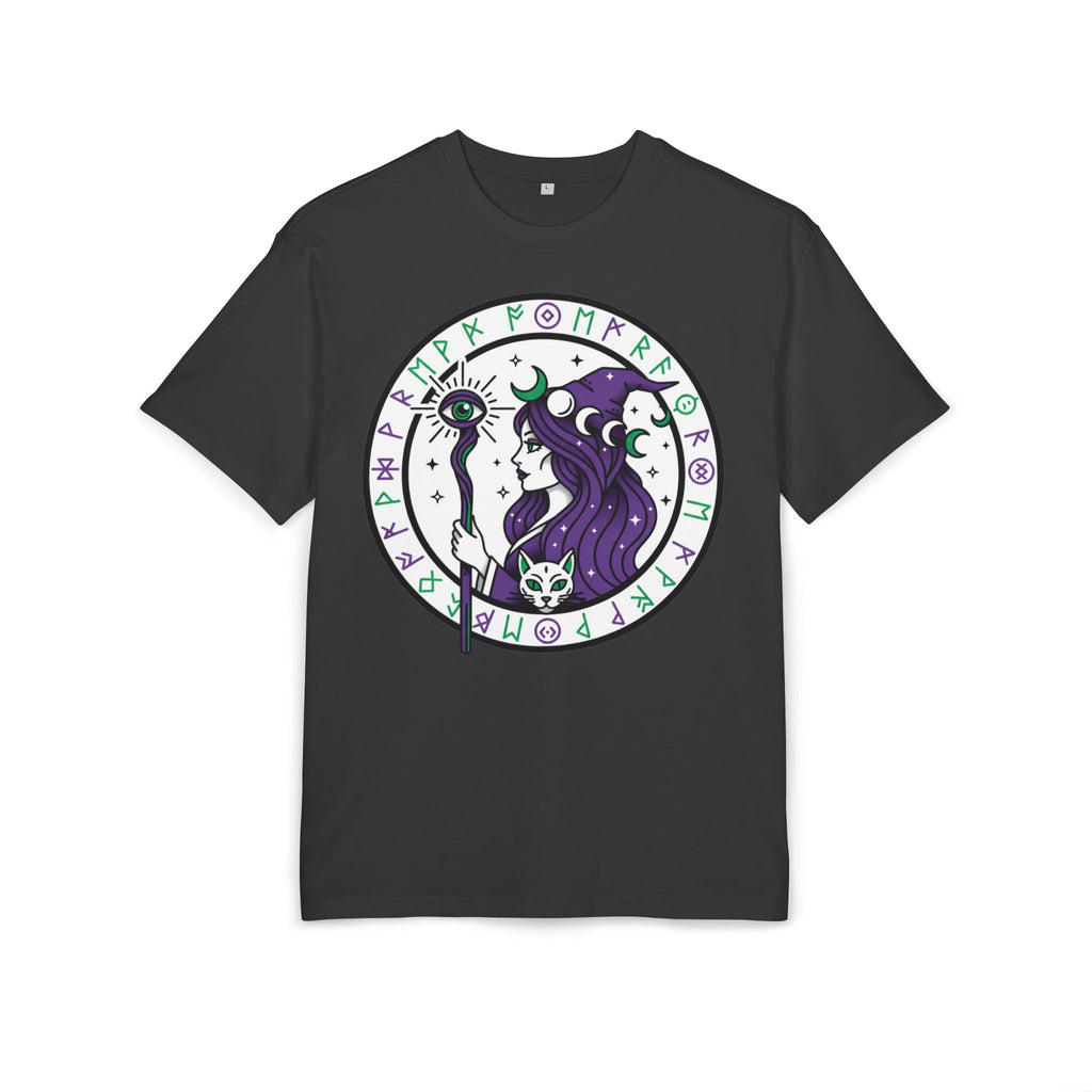 D78 Mystic Circle — Runic Witch T-shirt