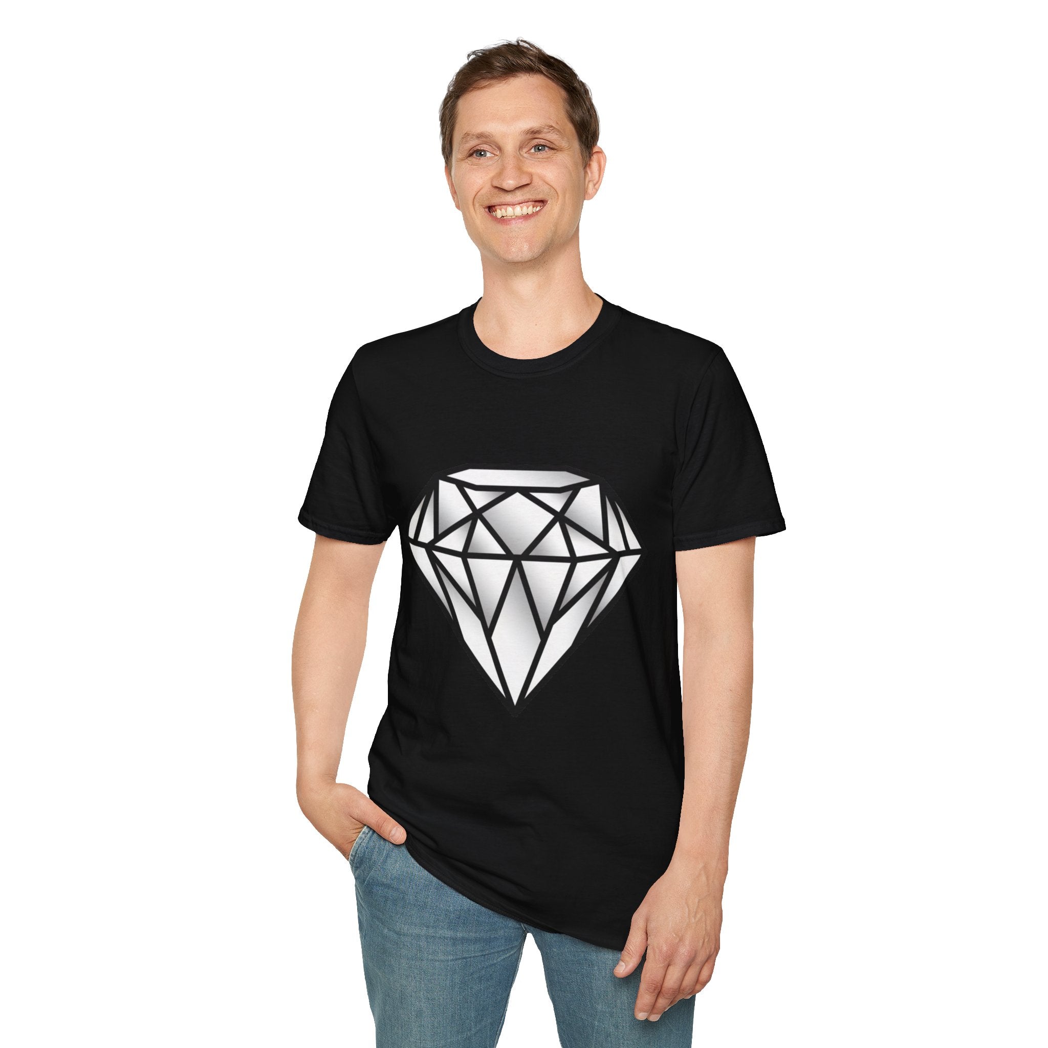 D78 Essentials — Gemstone Diamond T-shirt