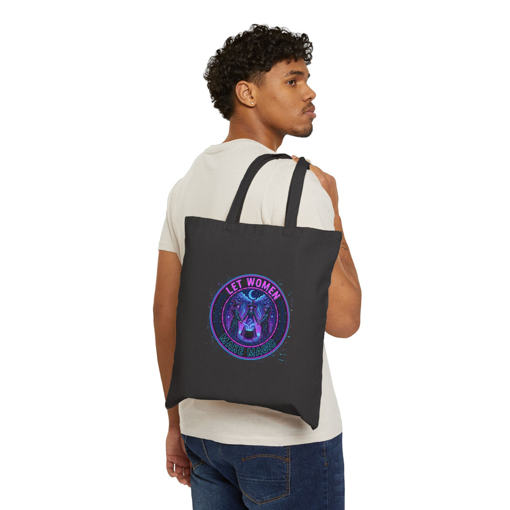 Let Women Lead tote | Feminist empowerment canvas tote, equality activism