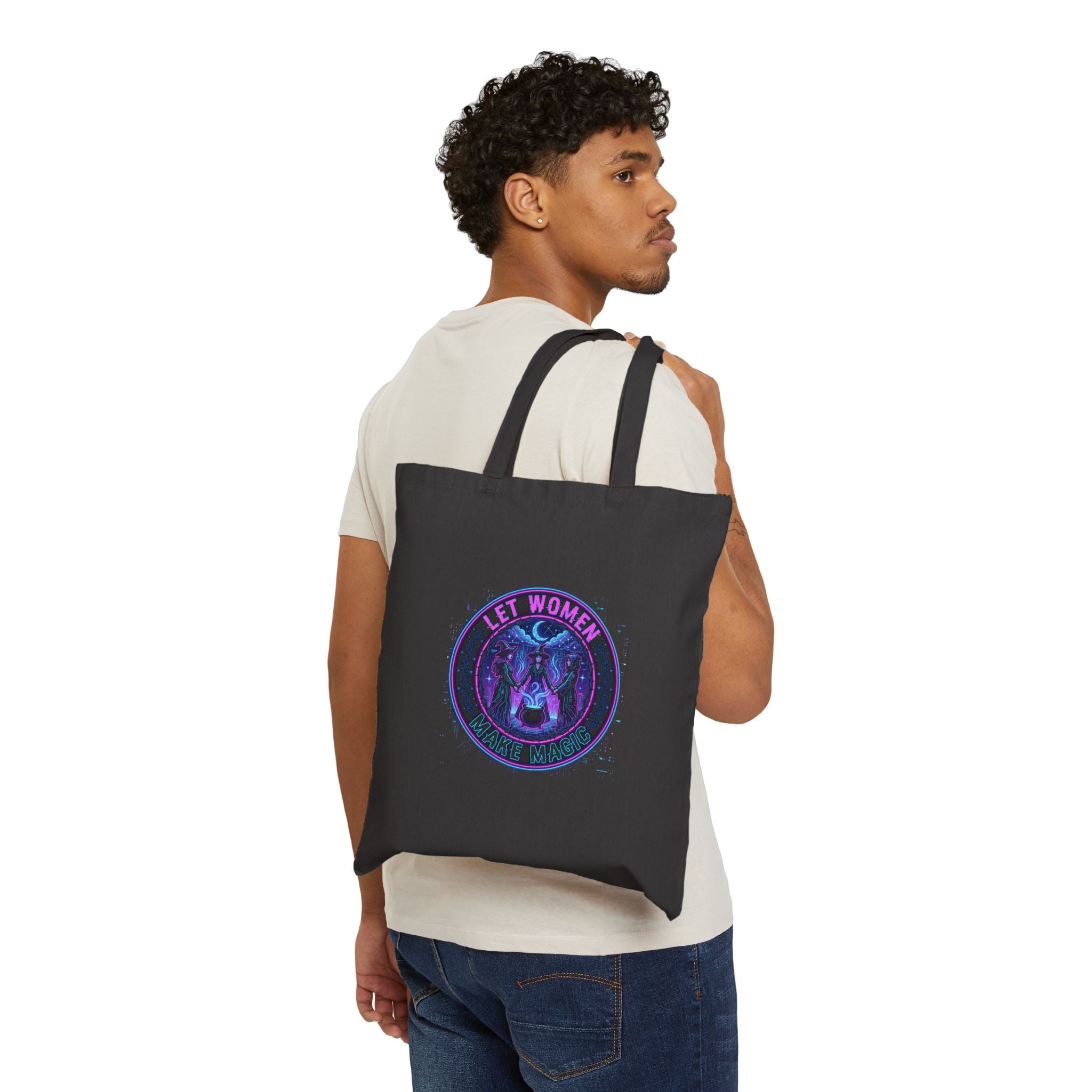 Let Women Lead tote | Feminist empowerment canvas tote, equality activism