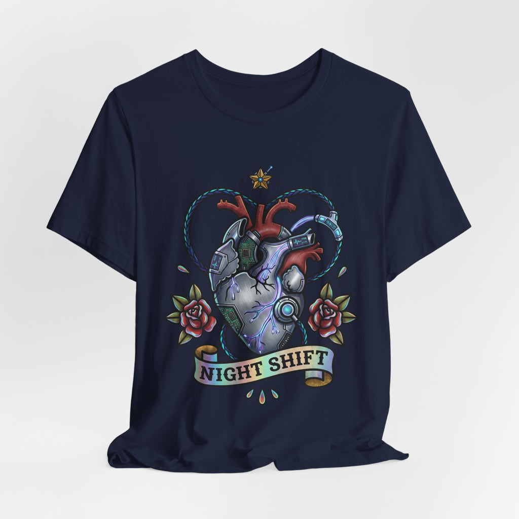 D78 Graveyard Shift — Anatomical T-shirt