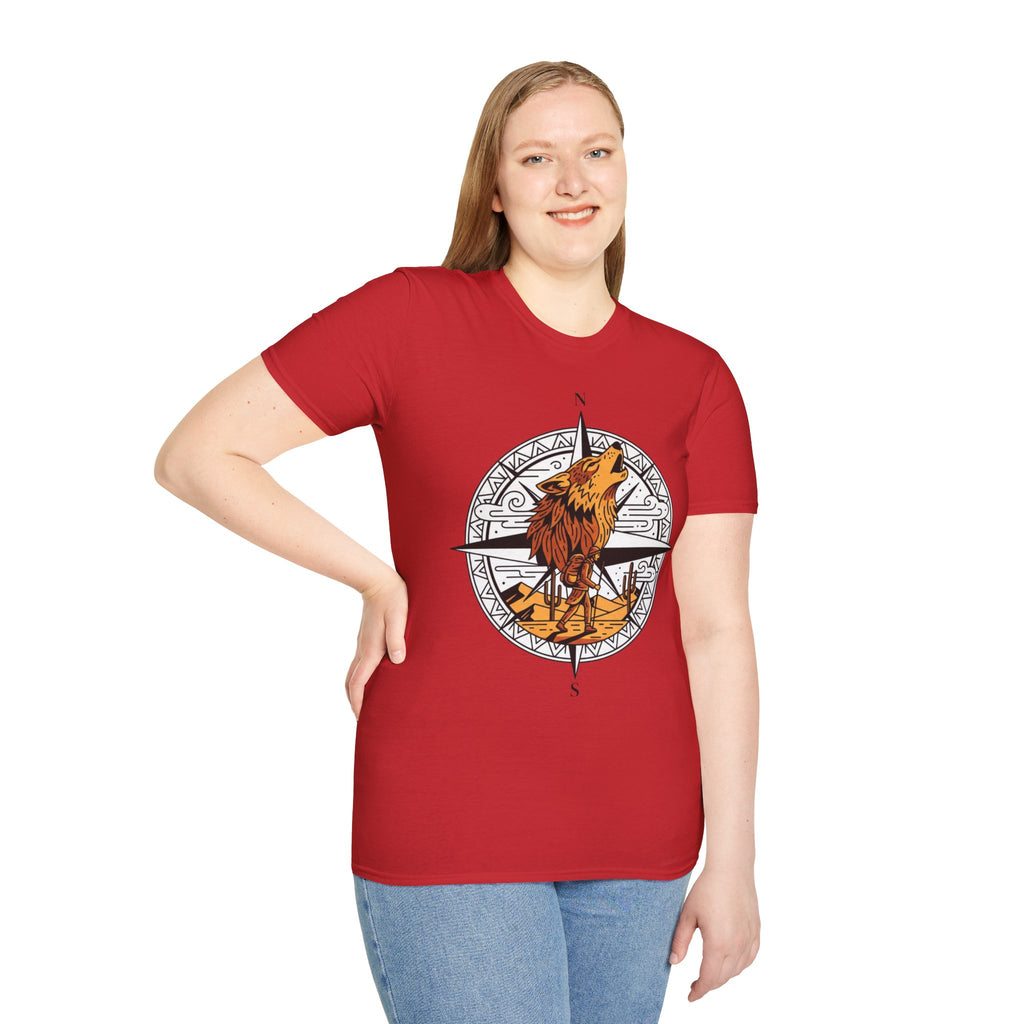 D78 Wolf Trail — T-shirt loup aventure