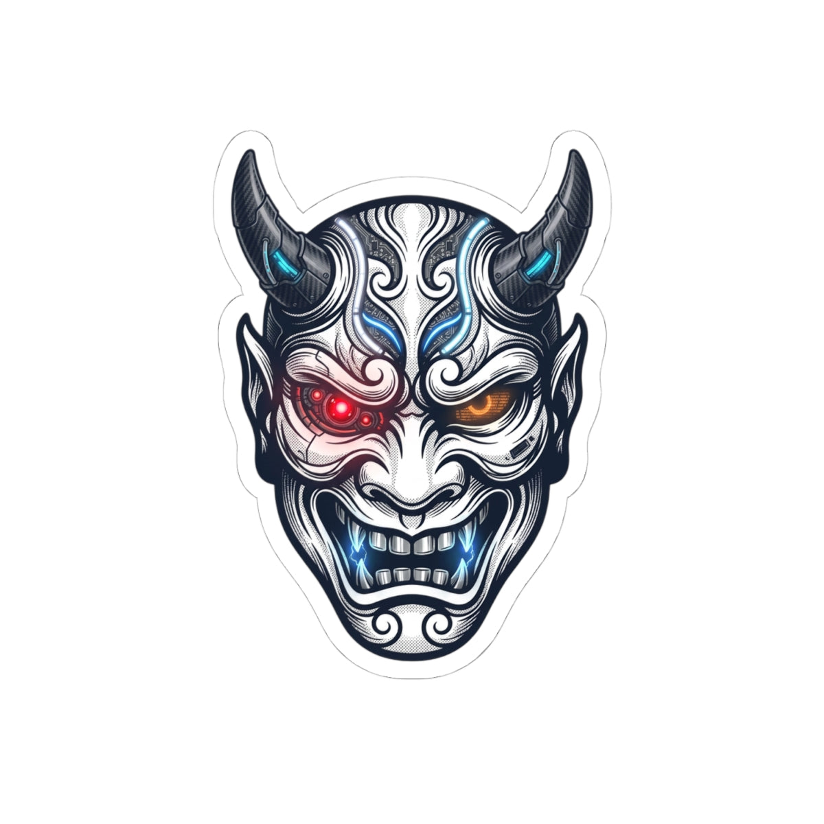 D78 Oni District — Sticker flash