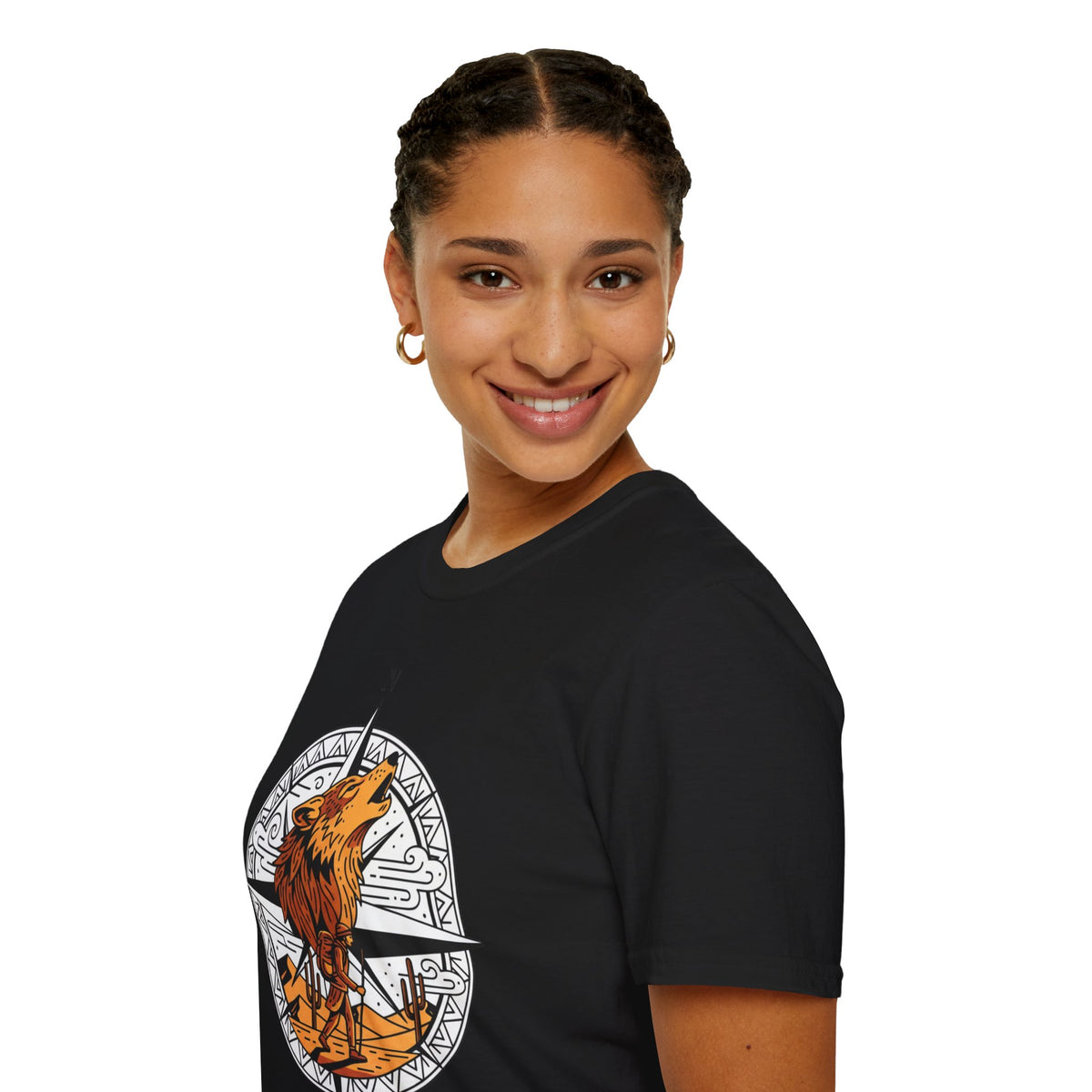 D78 Wolf Trail — T-shirt loup aventure