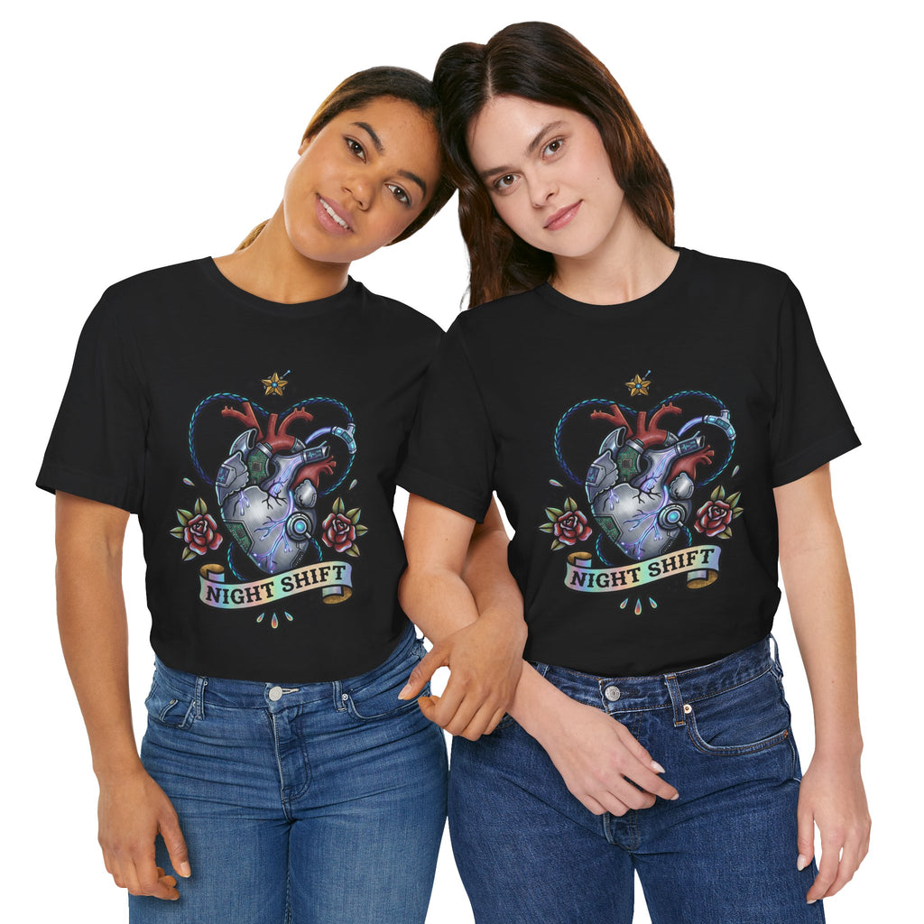 D78 Graveyard Shift — Anatomical T-shirt