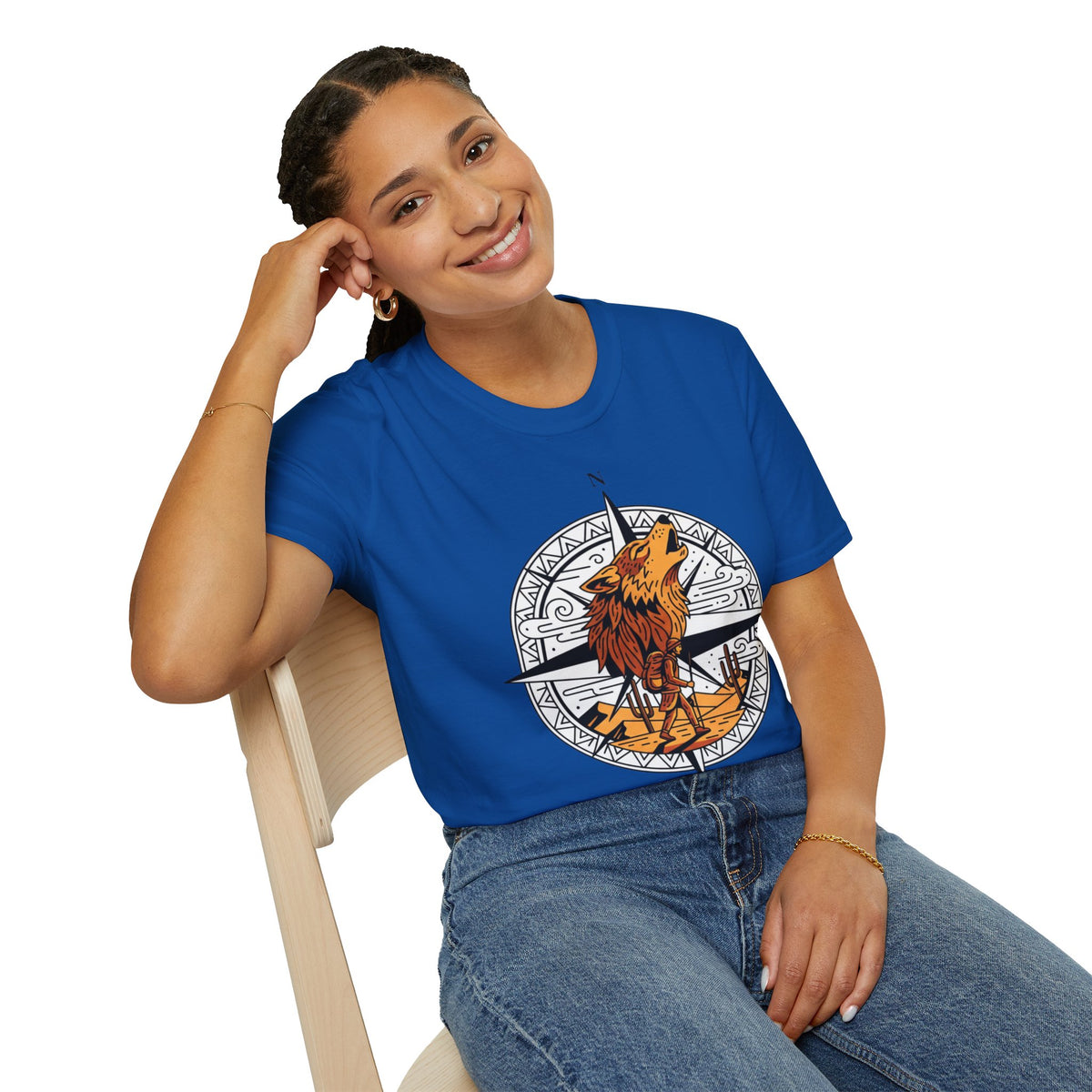 D78 Wolf Trail — T-shirt loup aventure