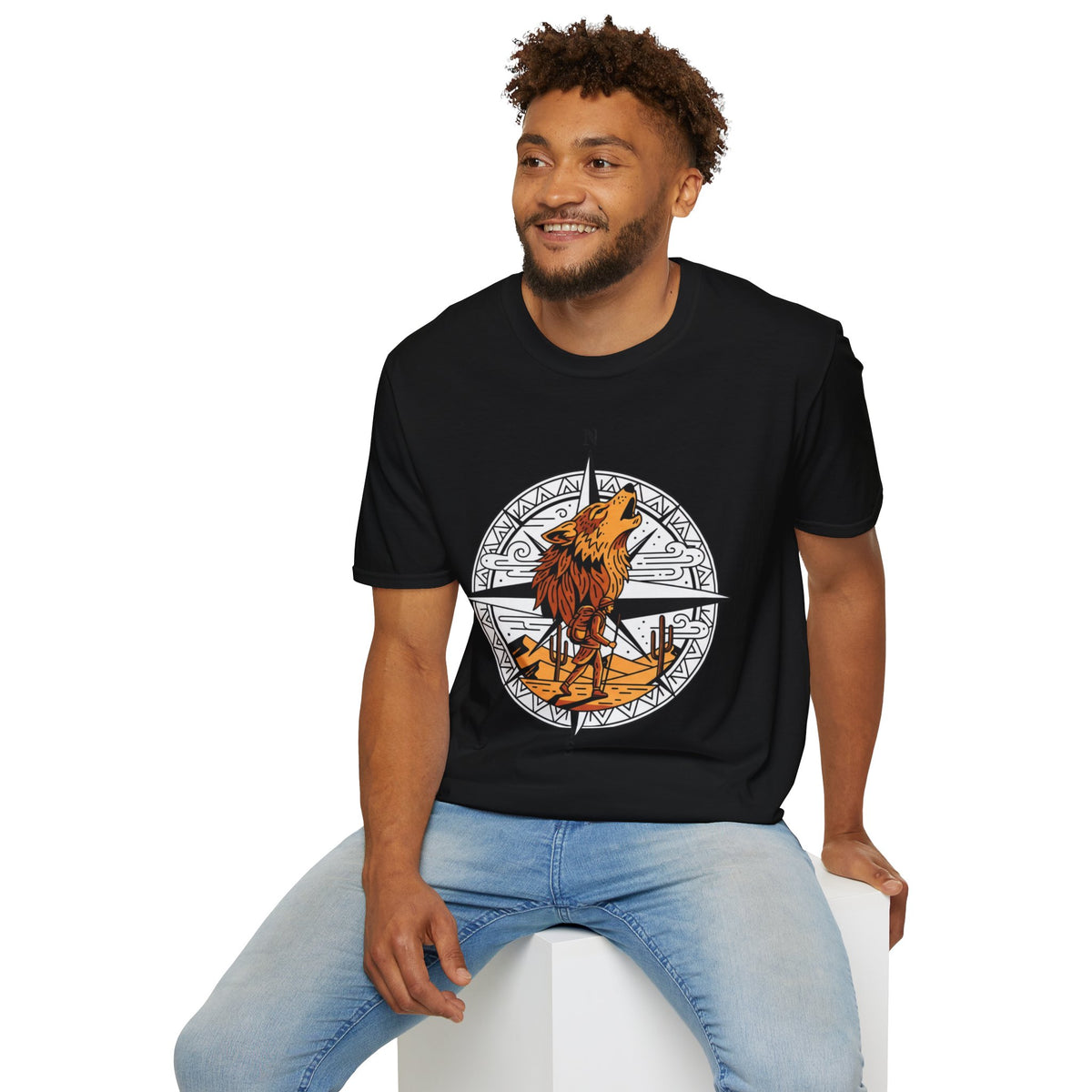 D78 Wolf Trail — T-shirt loup aventure