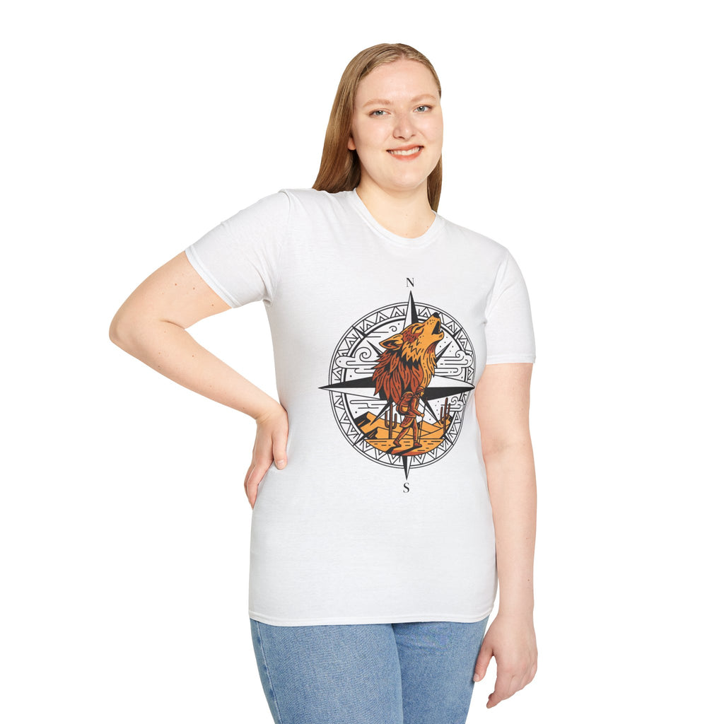 D78 Wolf Trail — T-shirt loup aventure