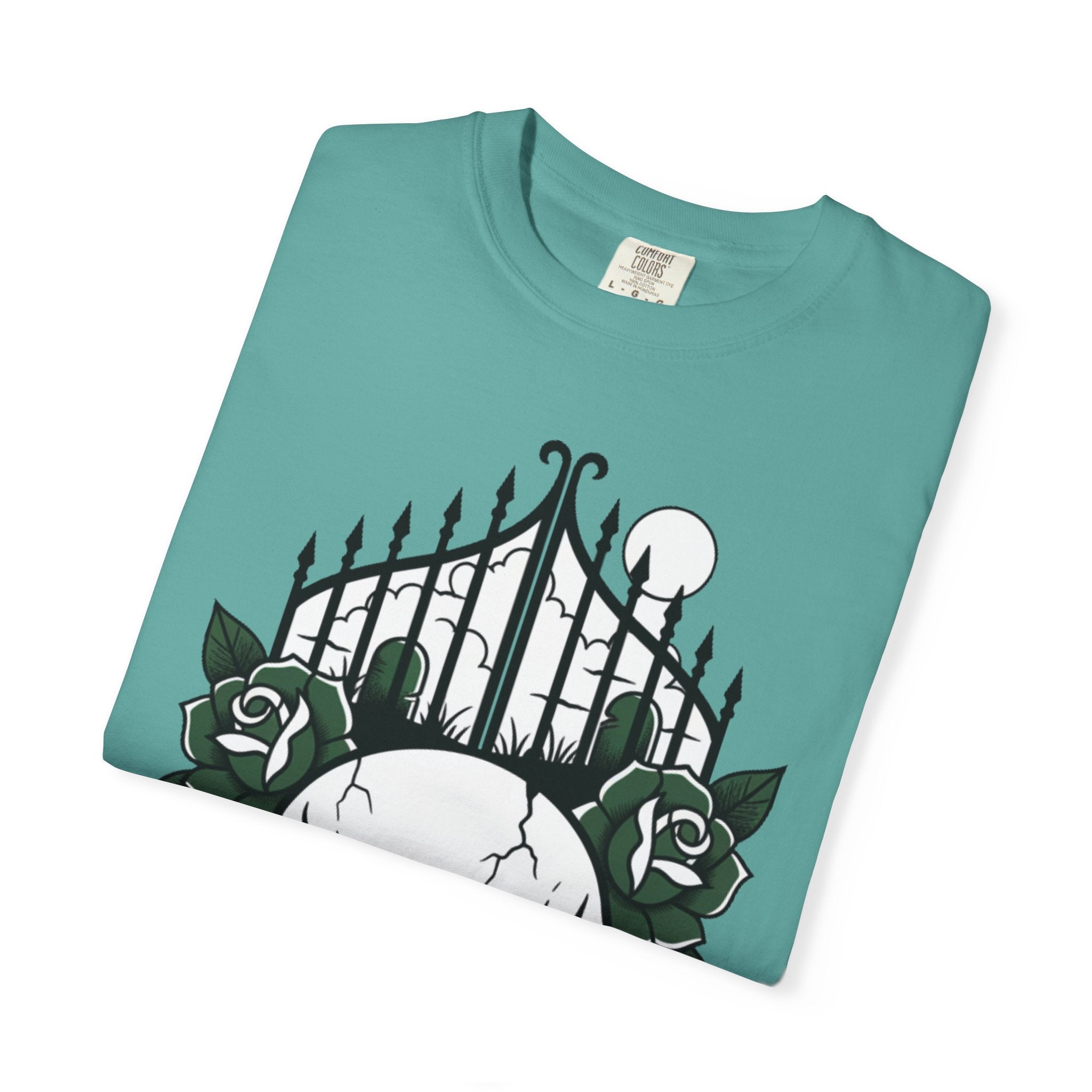 Skull & Rose Gate T-Shirt