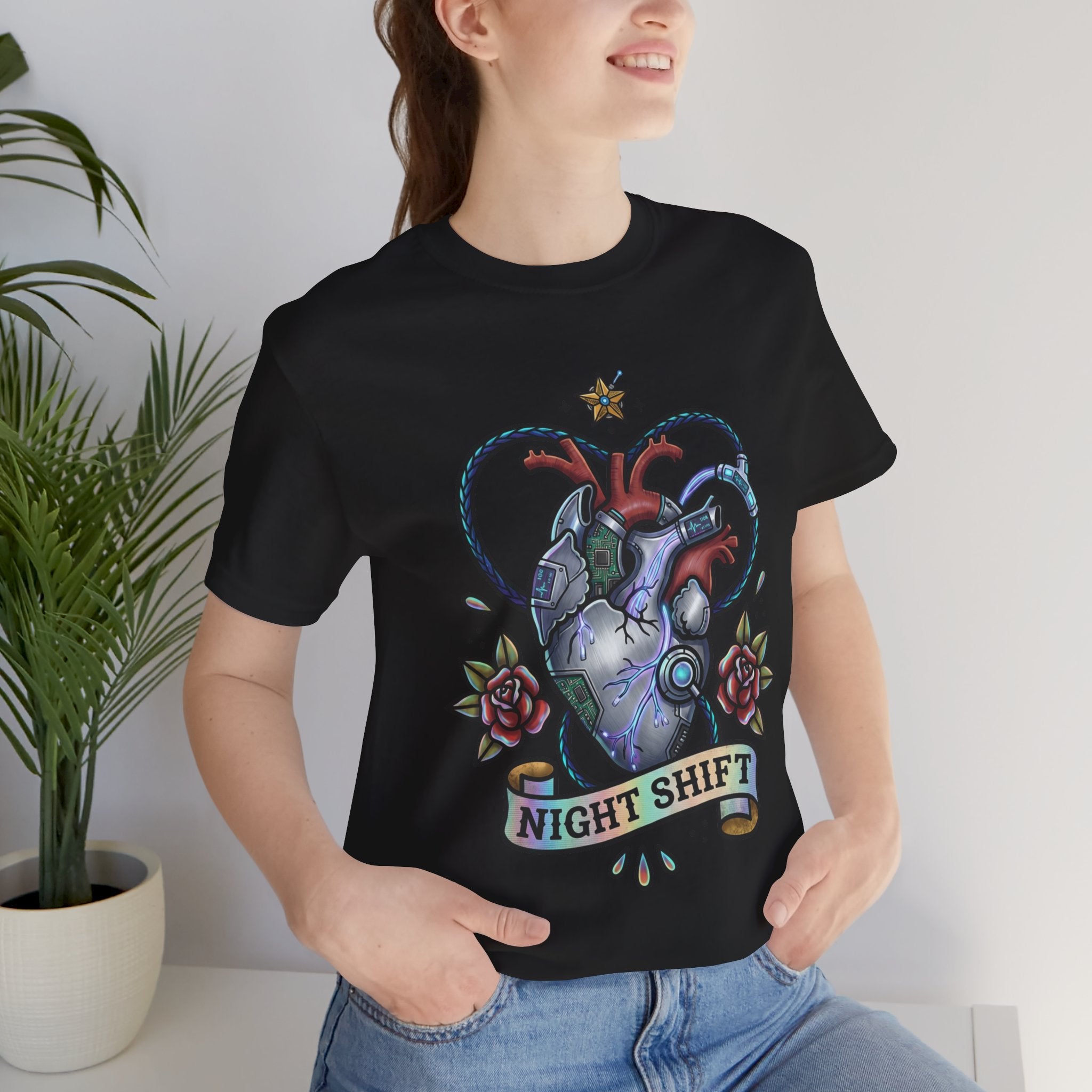 D78 Graveyard Shift — Anatomical T-shirt