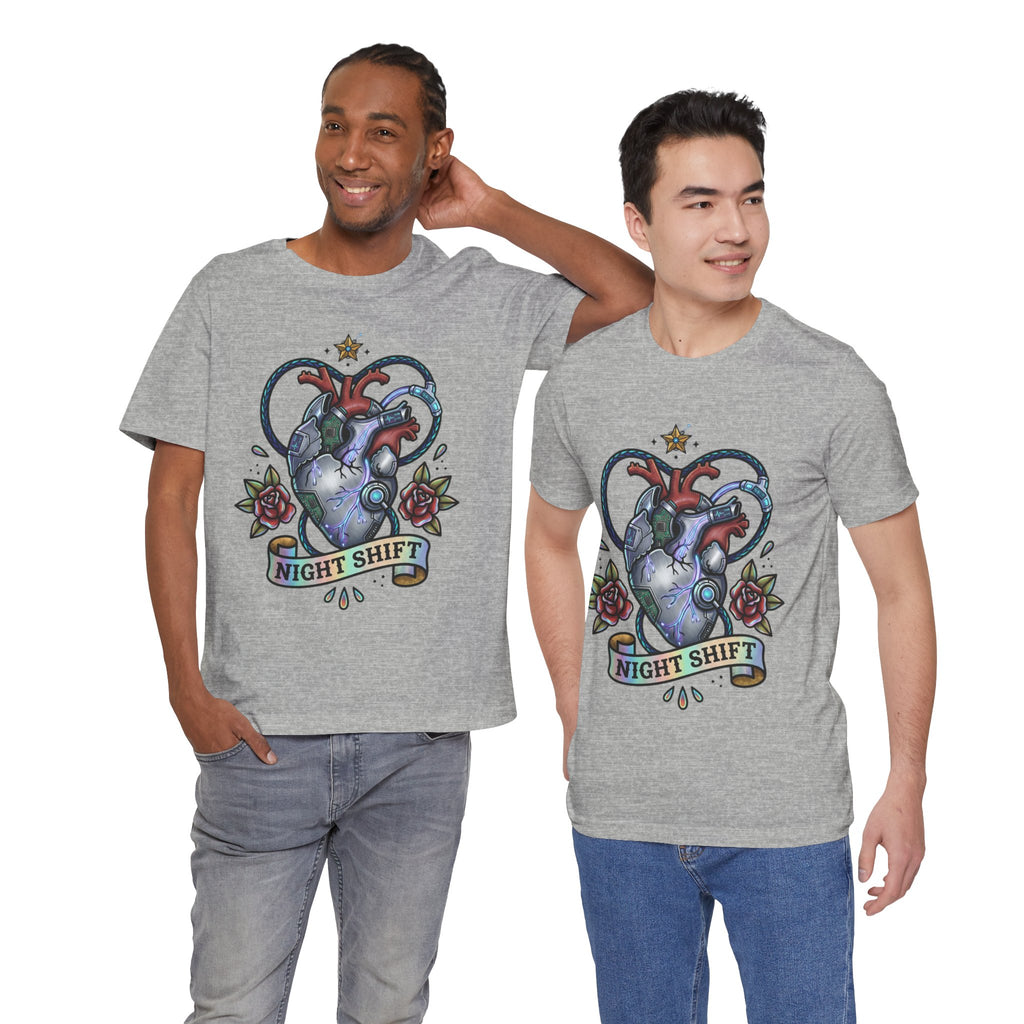 D78 Graveyard Shift — Anatomical T-shirt