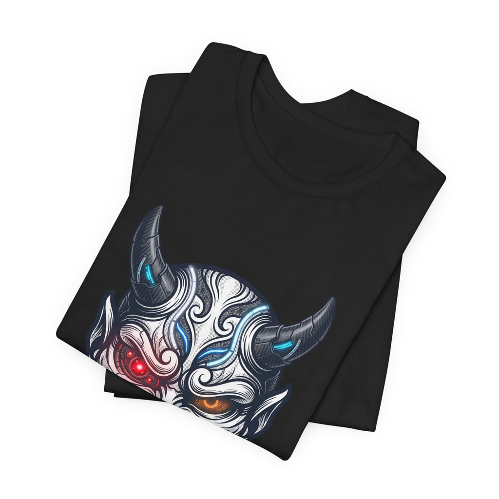 Hannya Mask Tee | Traditional Tattoo-Inspired, Vintage Flash Demon Mask