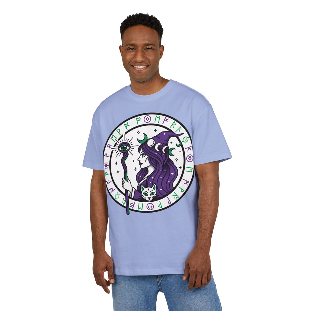 D78 Mystic Circle — Runic Witch T-shirt