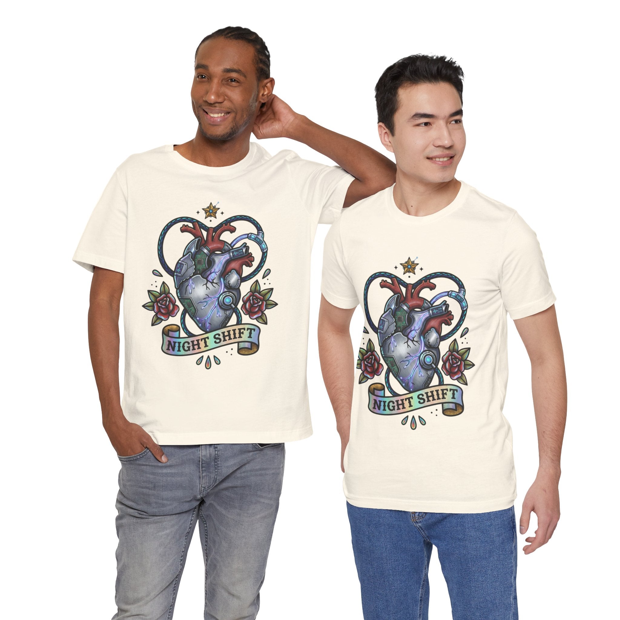 D78 Graveyard Shift — Anatomical T-shirt