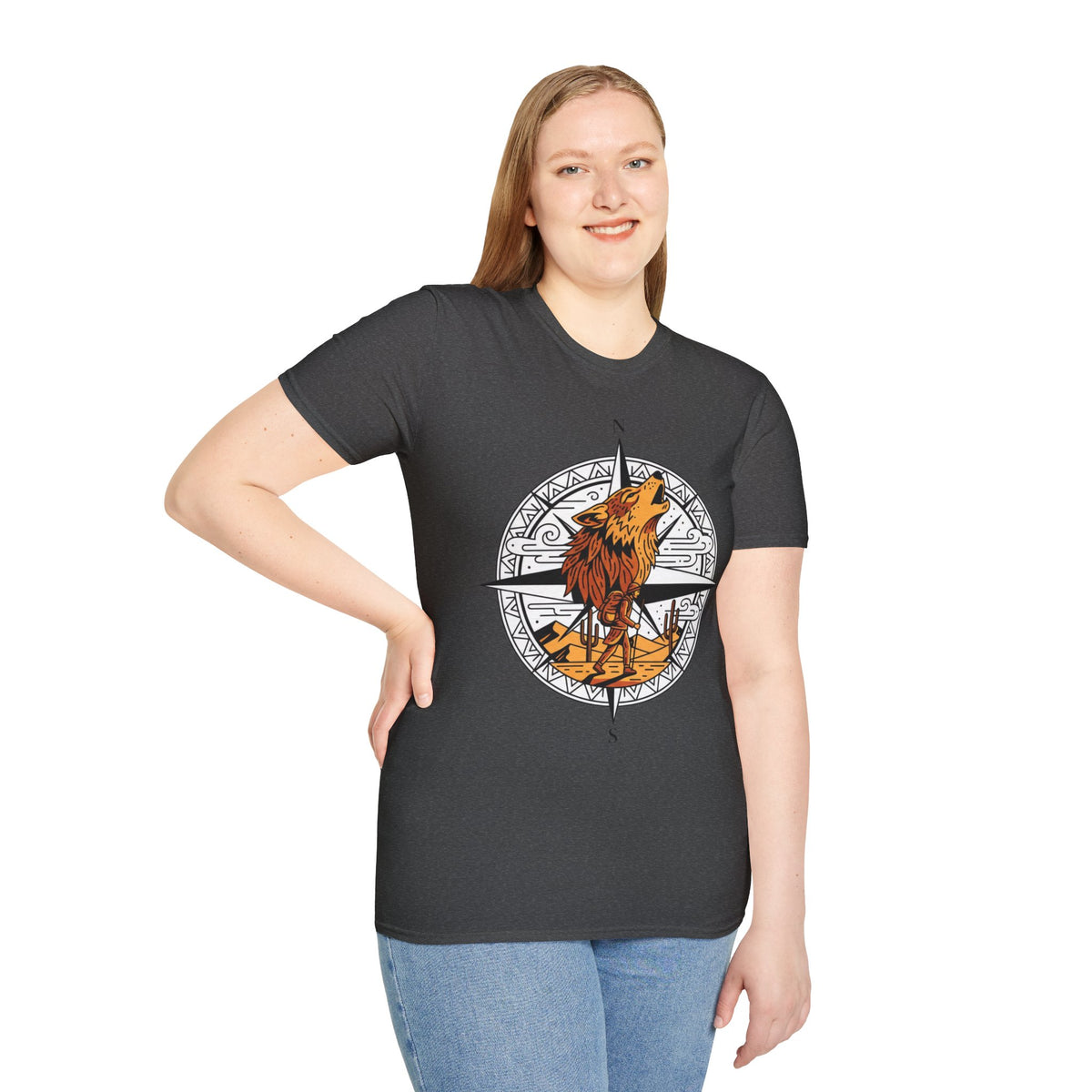 D78 Wolf Trail — T-shirt loup aventure