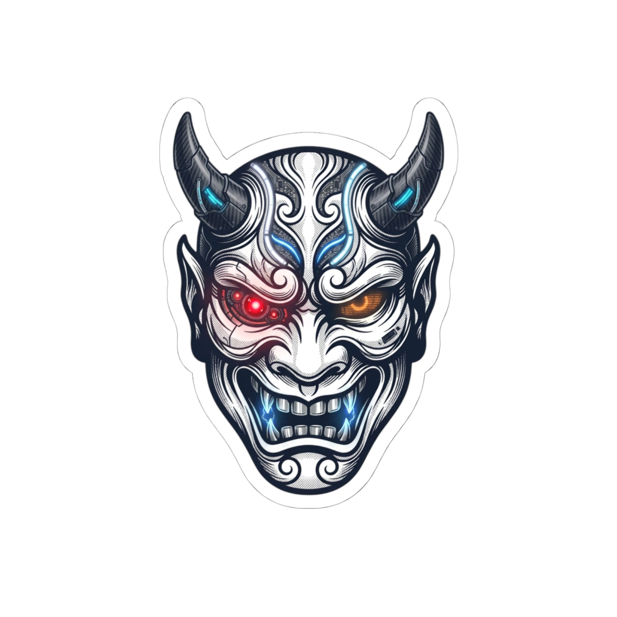D78 Oni District — Sticker flash
