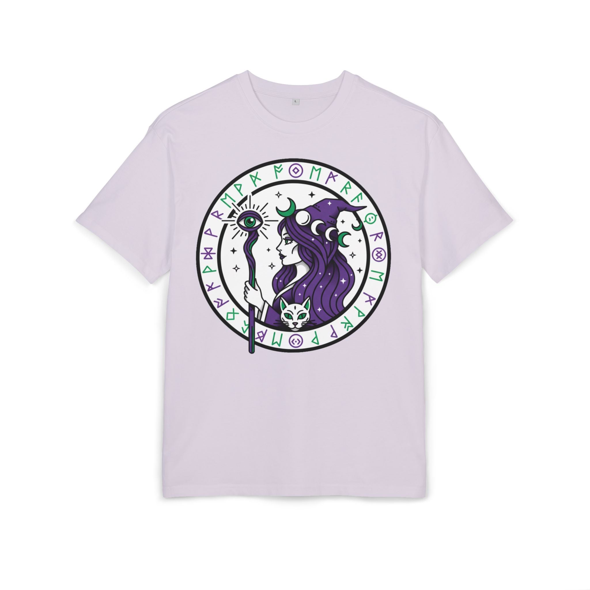 D78 Mystic Circle — Runic Witch T-shirt