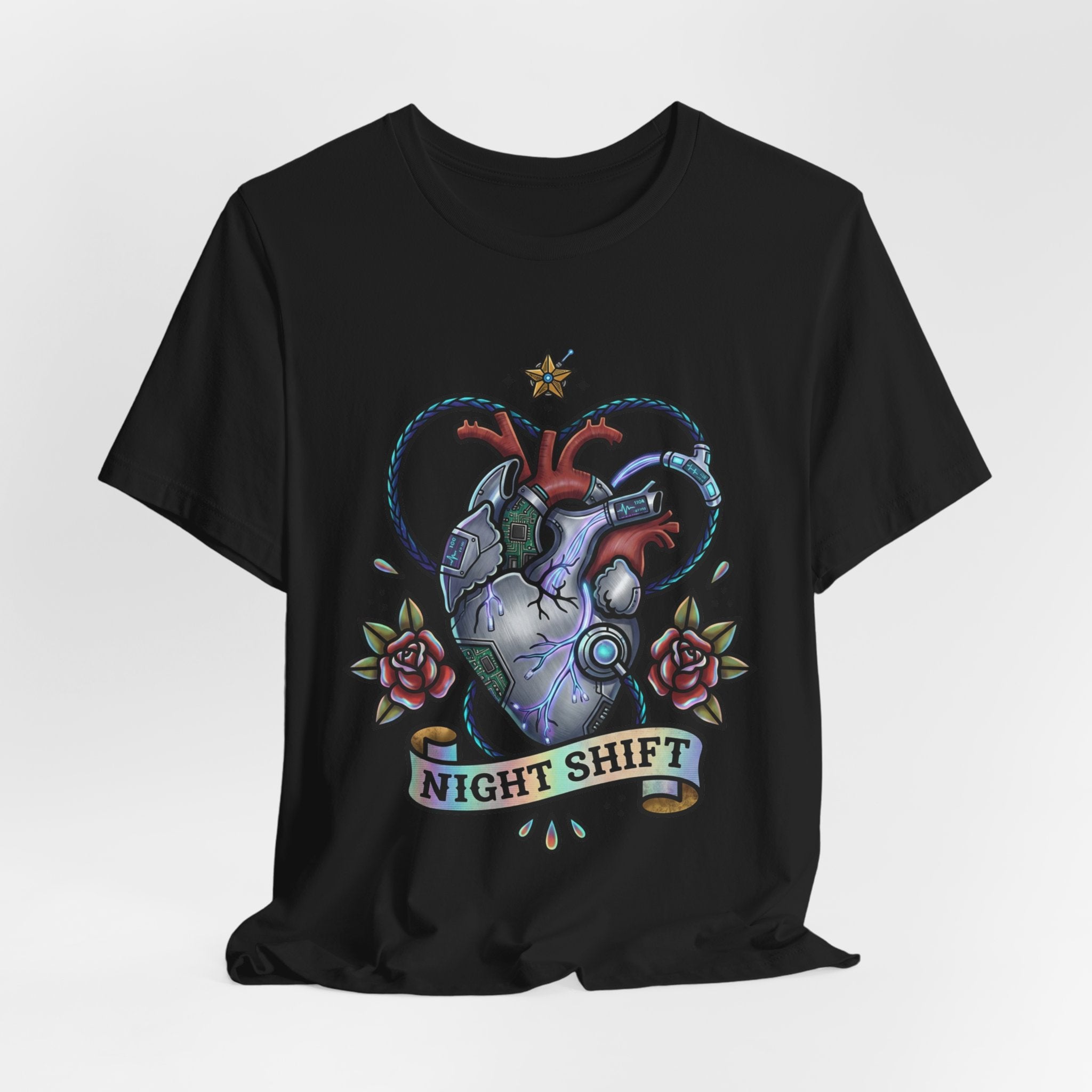 D78 Graveyard Shift — Anatomical T-shirt
