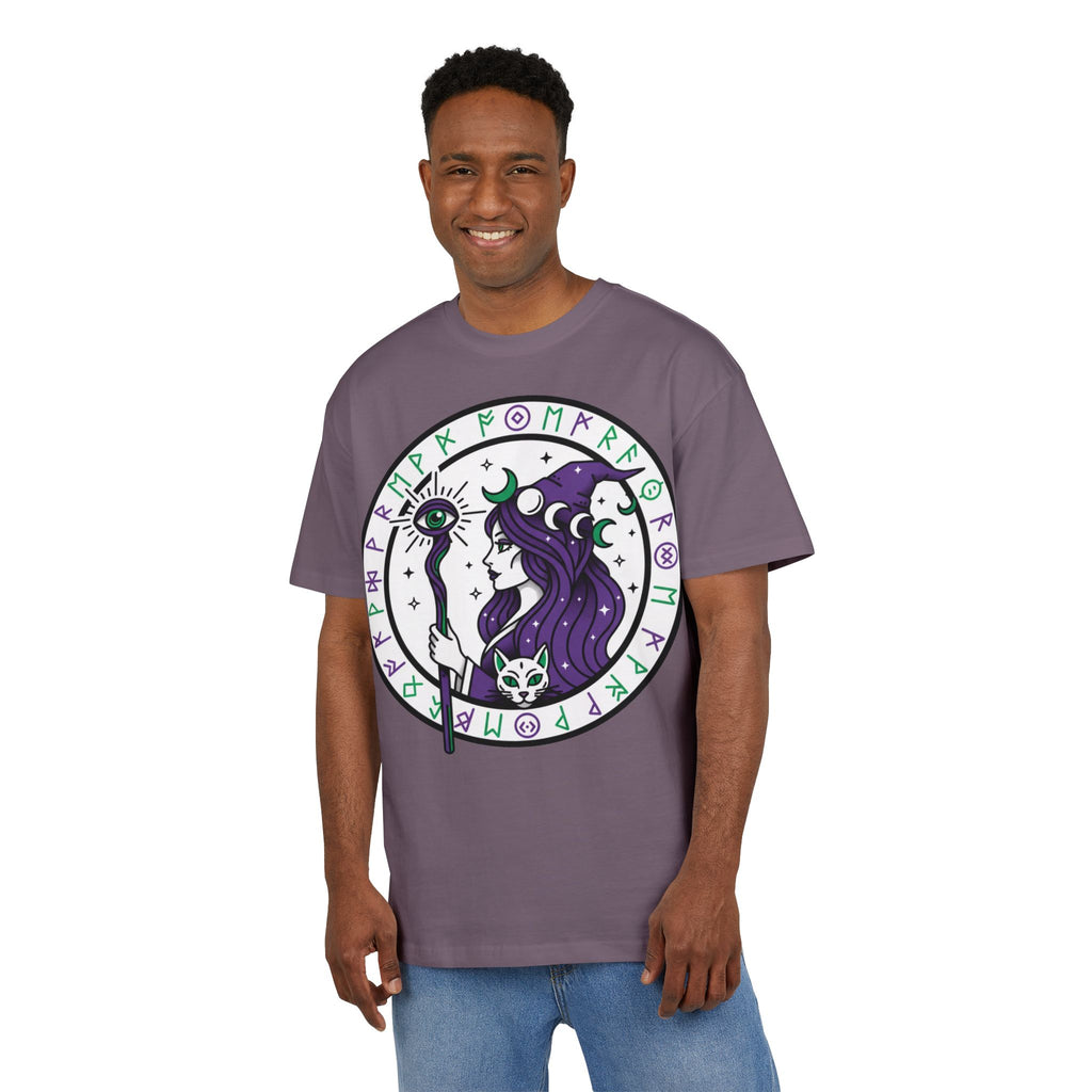D78 Mystic Circle — Runic Witch T-shirt
