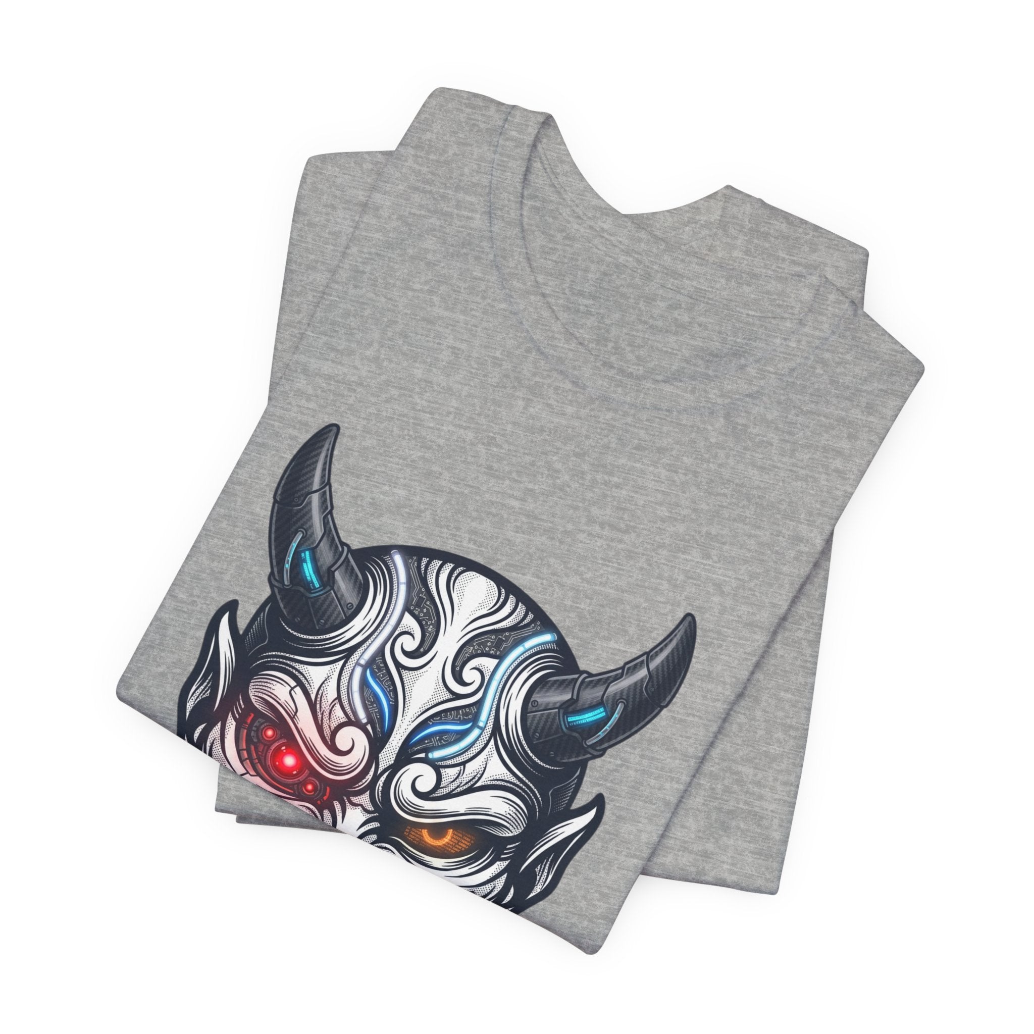 Hannya Mask Tee | Traditional Tattoo-Inspired, Vintage Flash Demon Mask