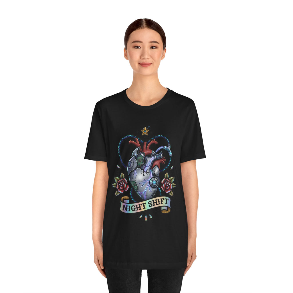 D78 Graveyard Shift — Anatomical T-shirt