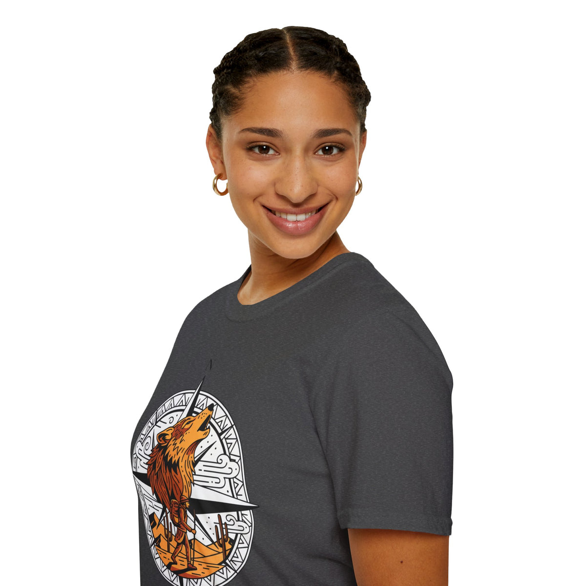 D78 Wolf Trail — T-shirt loup aventure