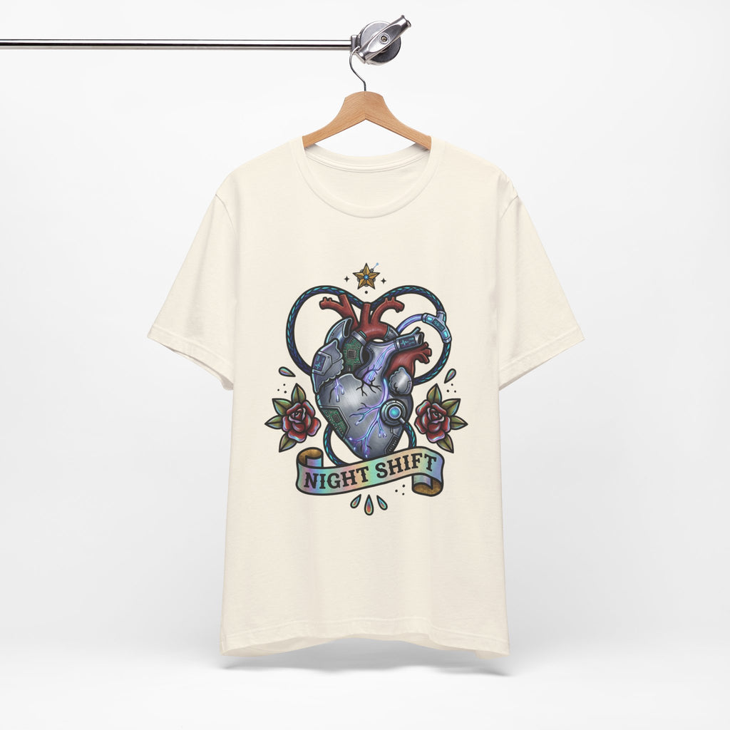 D78 Graveyard Shift — Anatomical T-shirt