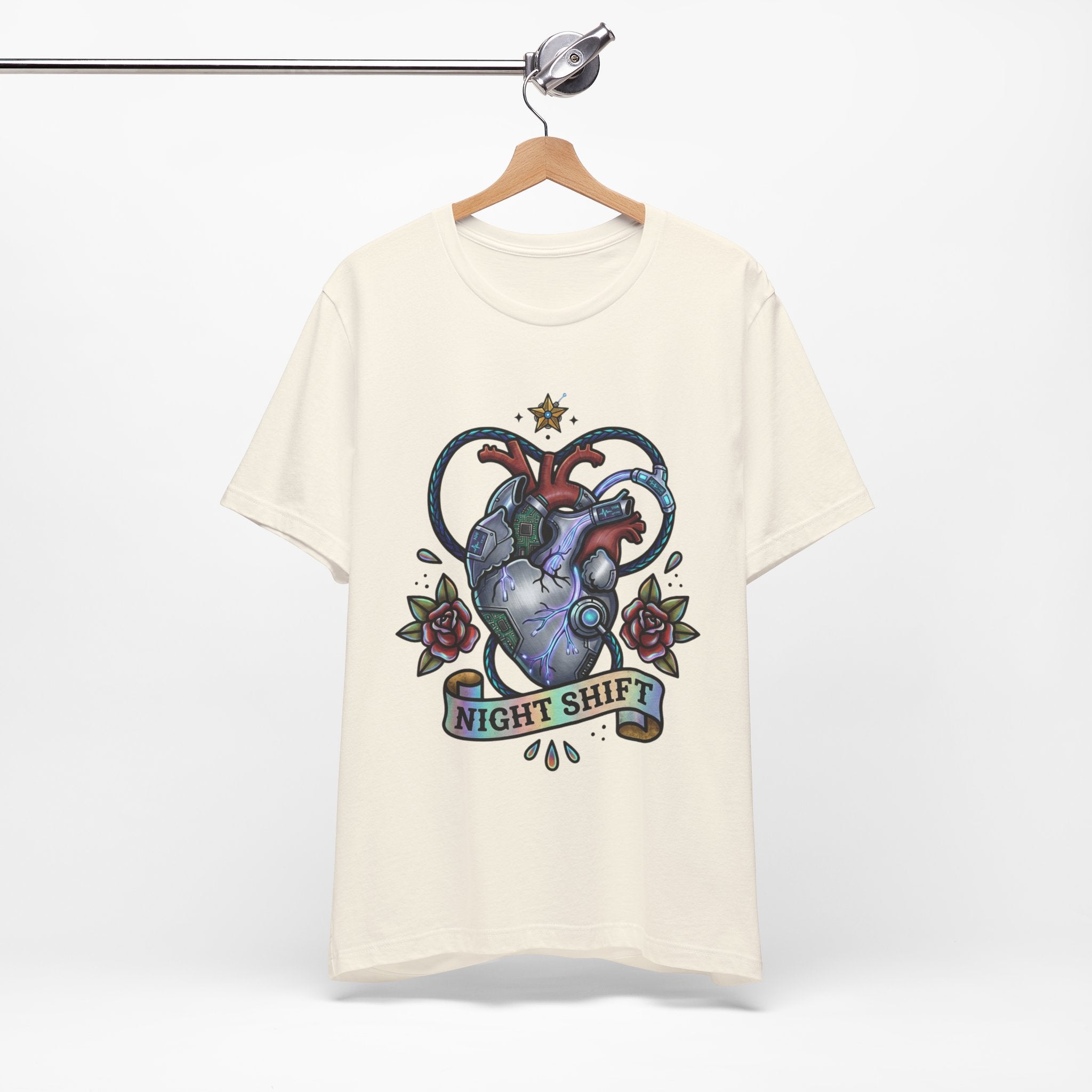 D78 Graveyard Shift — Anatomical T-shirt