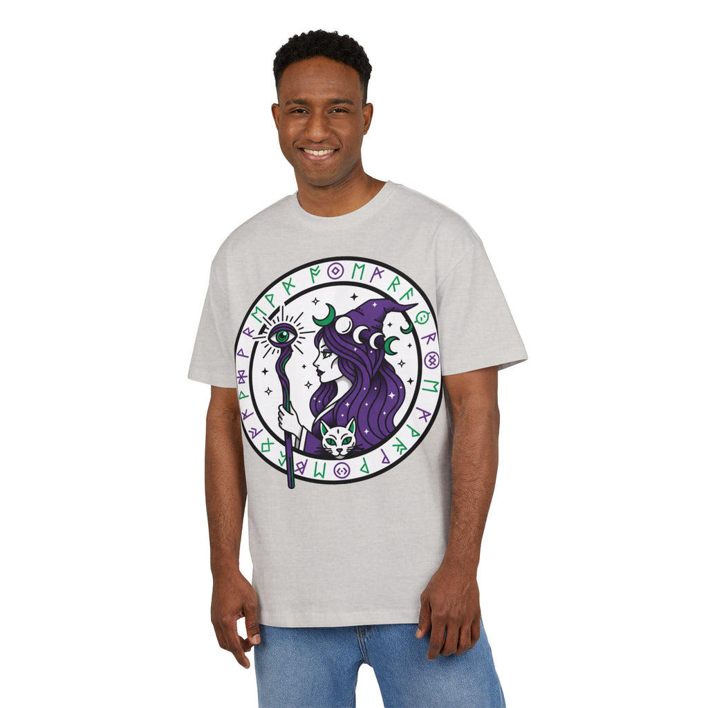 D78 Mystic Circle — Runic Witch T-shirt