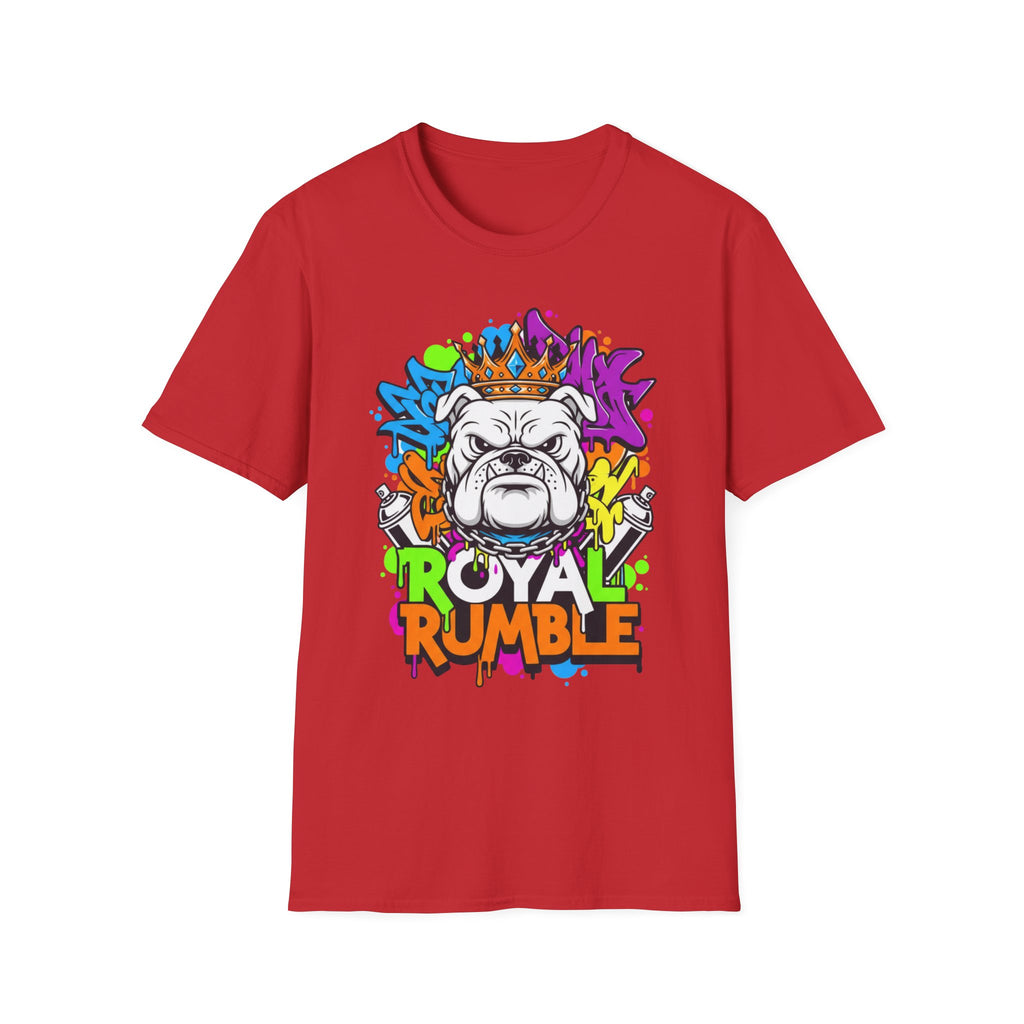 Bulldog Royal Rumble T-Shirt — Colorful Crown Streetwear Tee