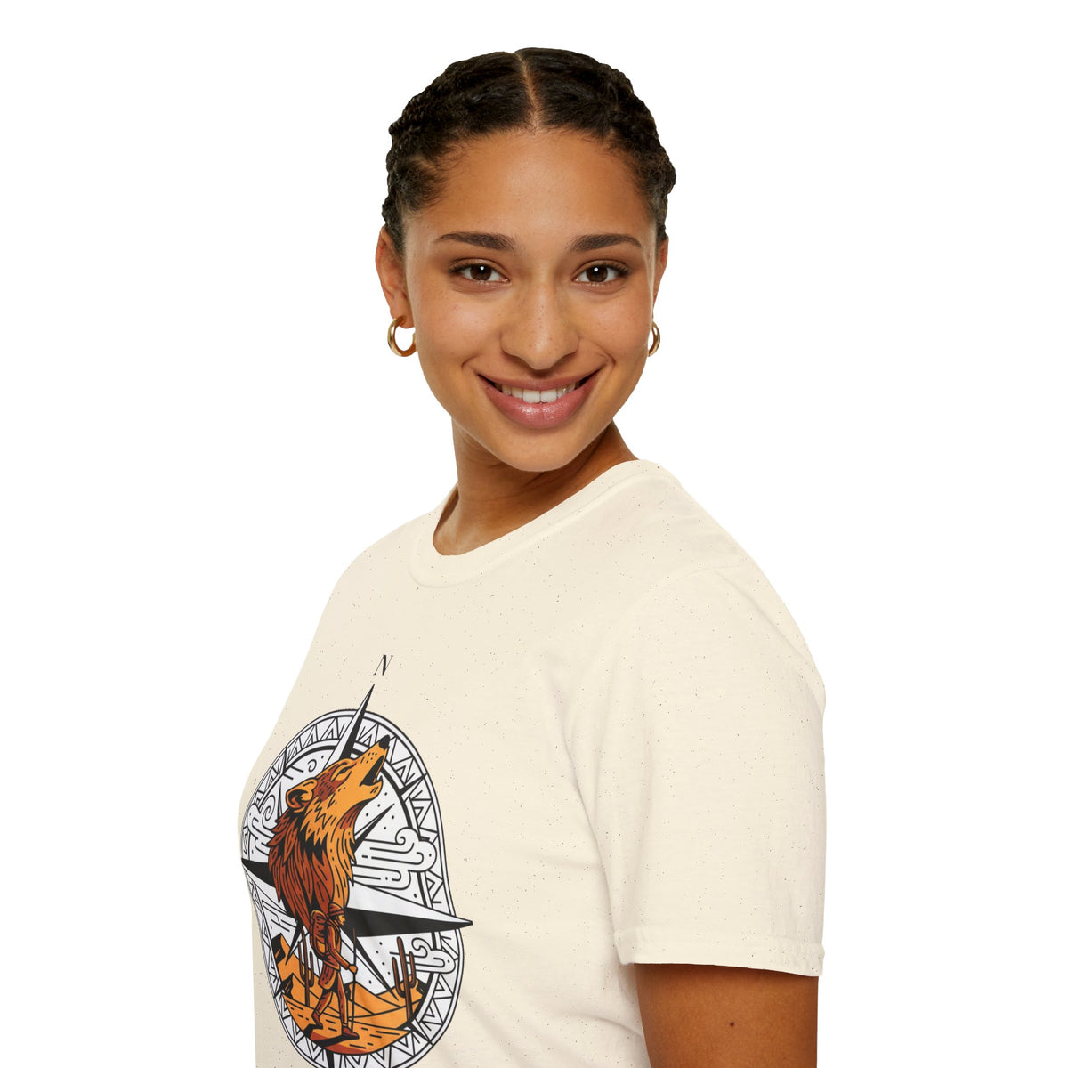 D78 Wolf Trail — T-shirt loup aventure