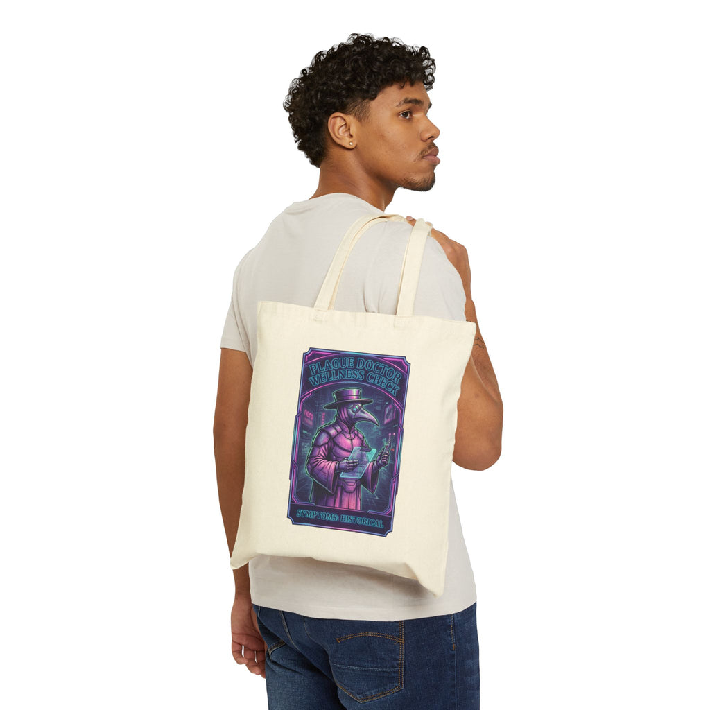 Plague Doctor Retro Illustration Tote | History Humor, Museum Nerd