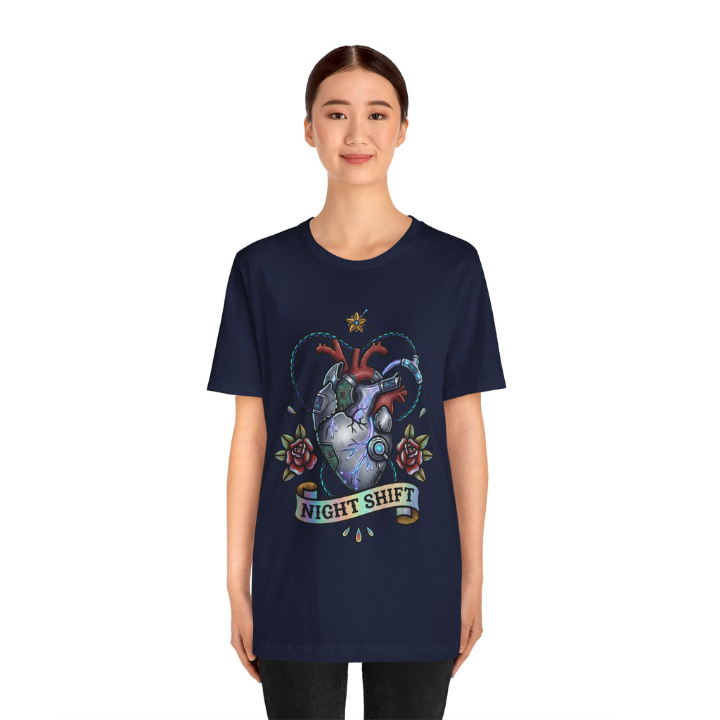 D78 Graveyard Shift — Anatomical T-shirt