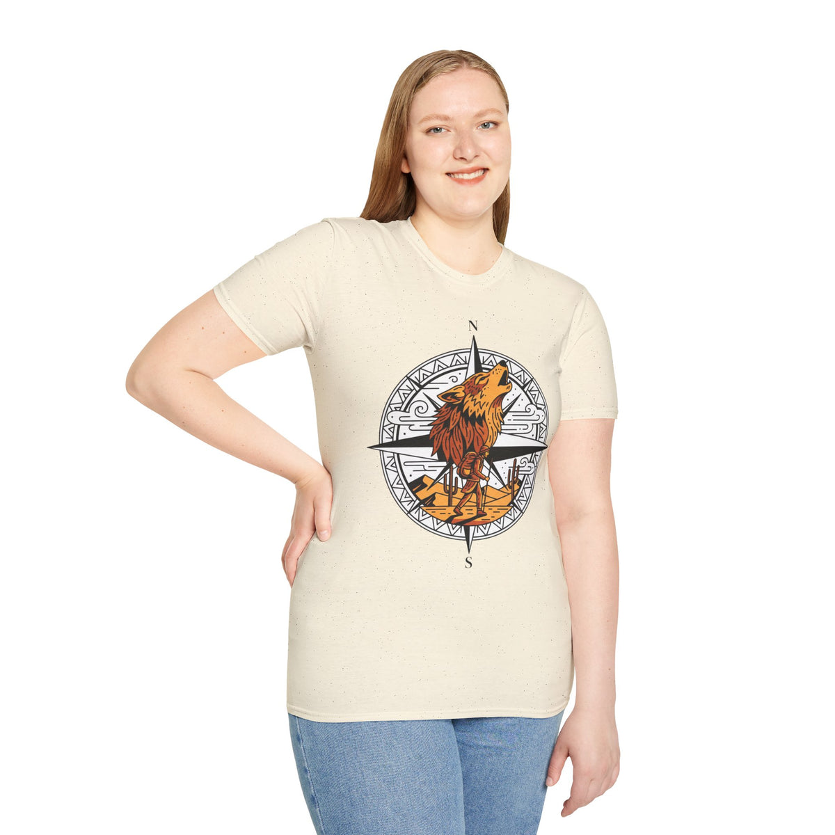 D78 Wolf Trail — T-shirt loup aventure