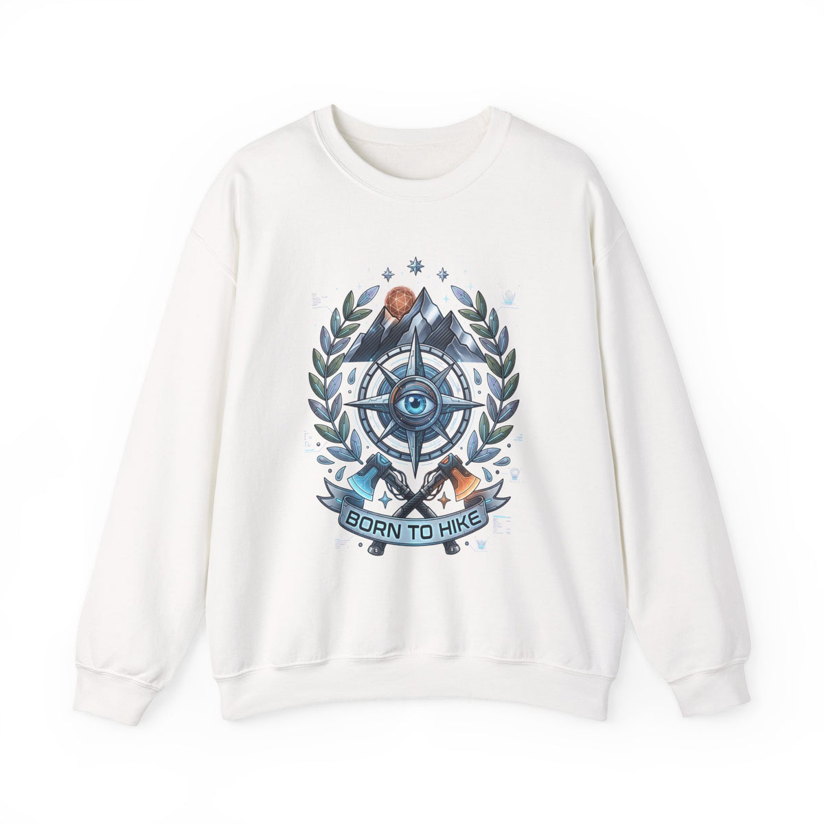 Sweat boussole aventure vintage — D78 Urban Nomad